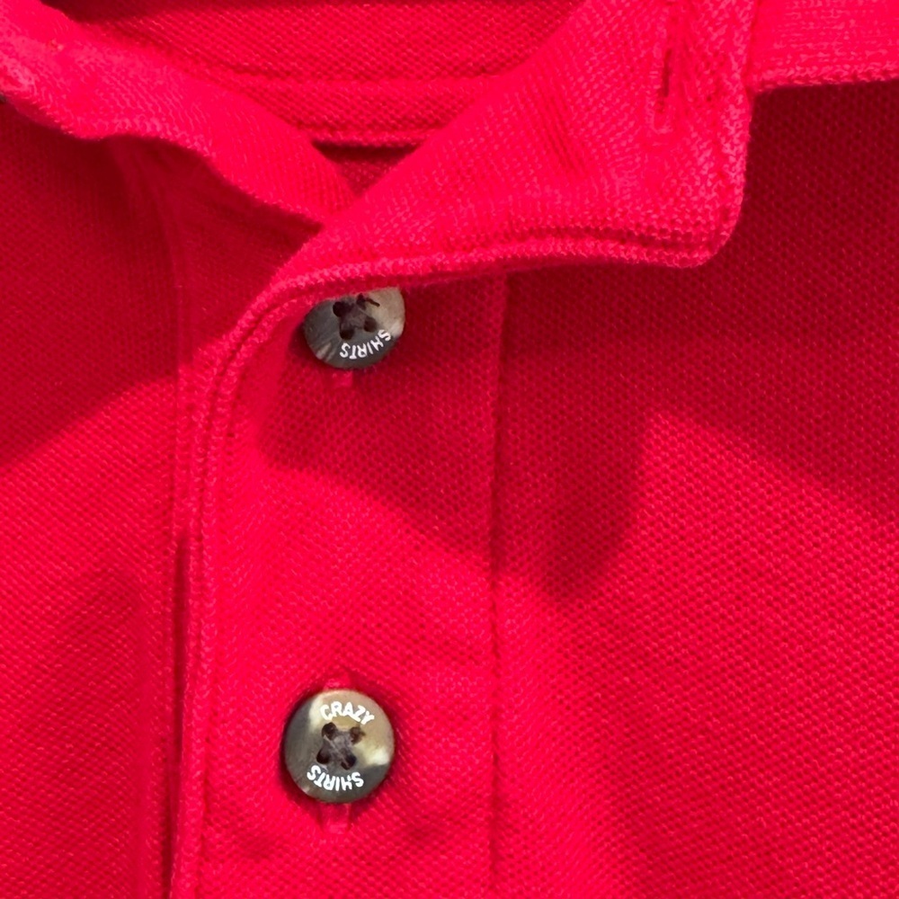 Crazy Shirt Red Polo Shirt - Picture 3 of 9